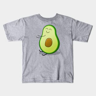 Avo half (with stone) Kids T-Shirt